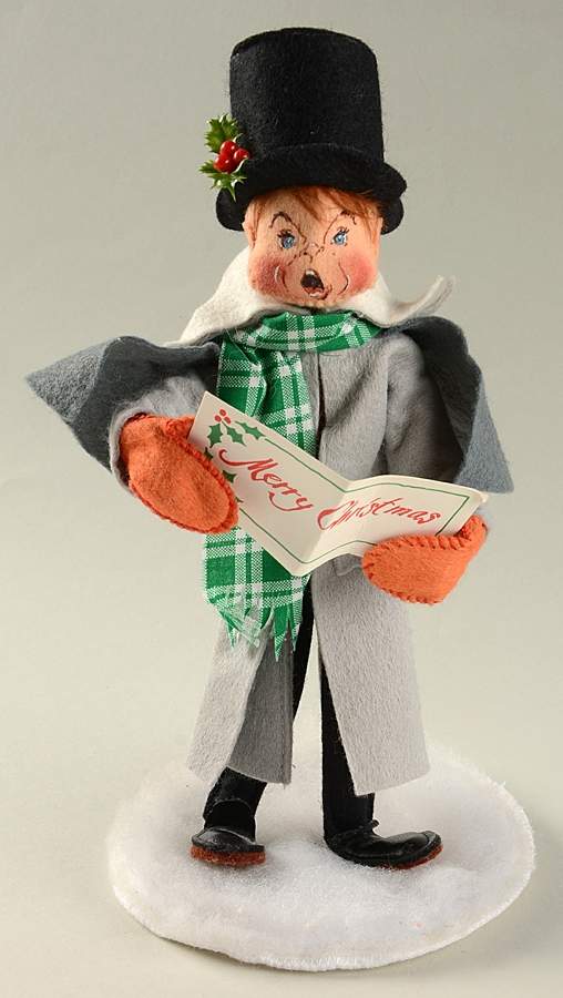 People Christmas Man Caroler - No Box by Annalee-1