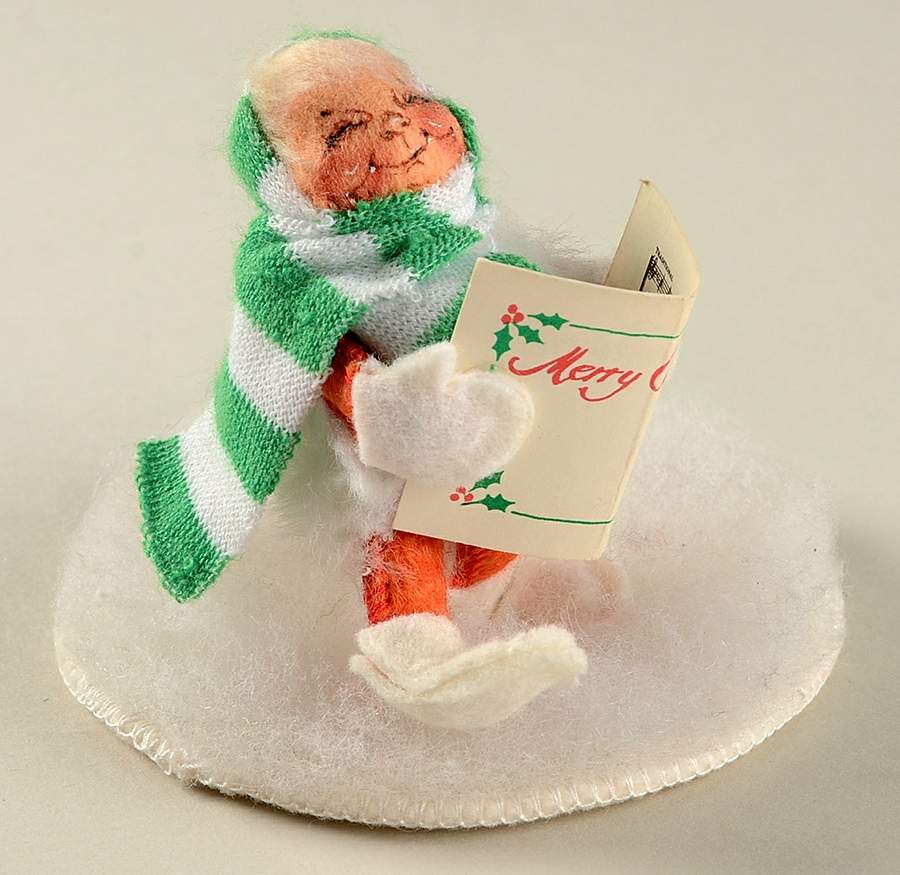 People Christmas Caroler Girl - No Box by Annalee-1