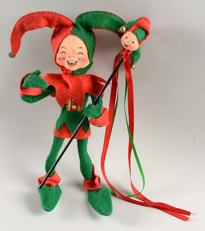Annalee Christmas Doll Jester And Friend - No Box by Annalee-1