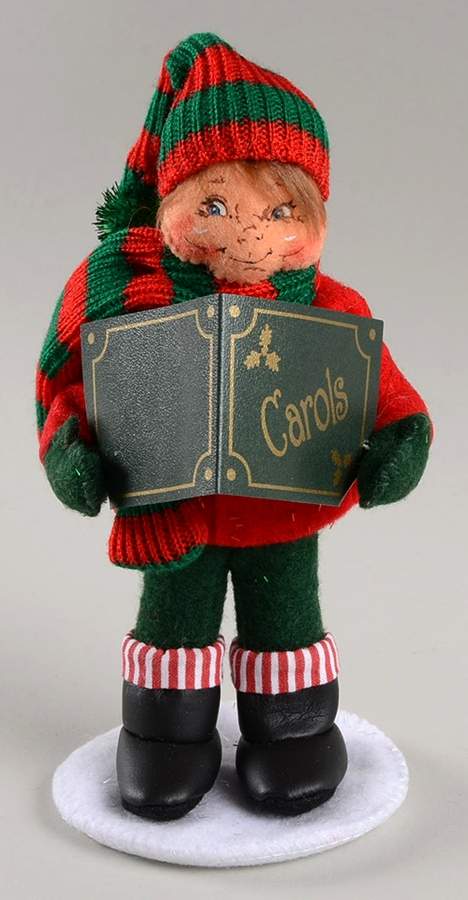 People Christmas Caroler Kid - No Box by Annalee-1