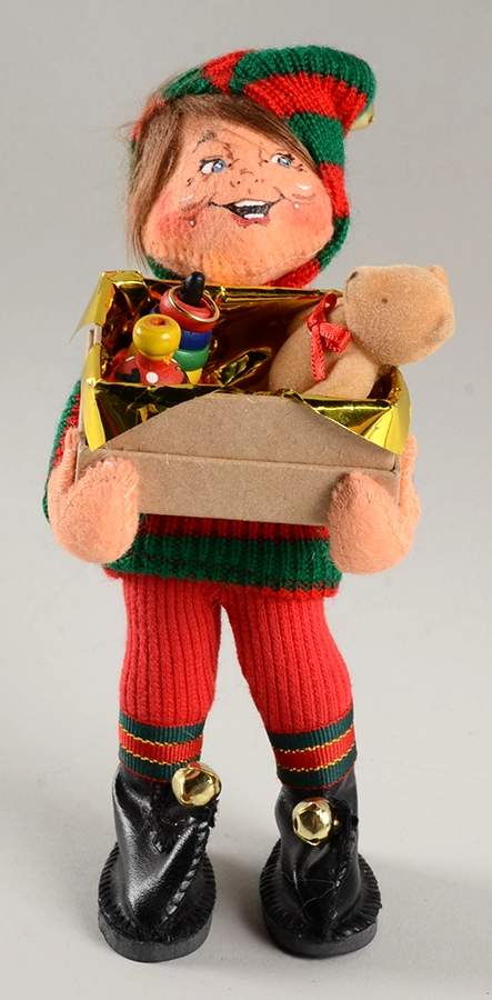 Annalee Christmas Doll Toy Wrapping Elf - No Box by Annalee-1