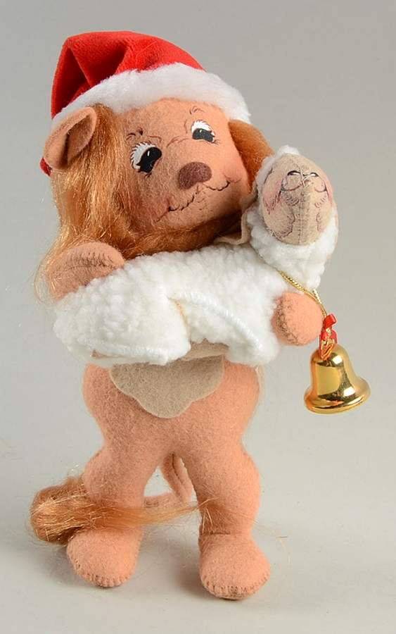 Annalee Christmas Doll Yuletide Lion & Lamb - No Box 235 by Annalee-1
