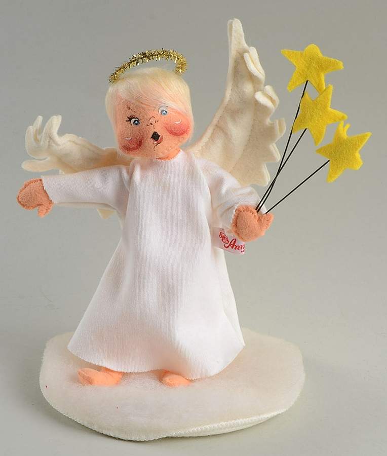 Annalee Christmas Doll Angel With Stars - No Box by Annalee-1