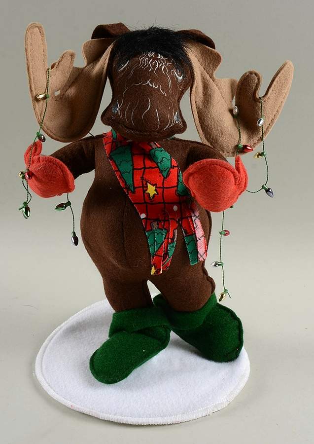 Annalee Christmas Doll Merry Chrismoose The Moose - No Box by Annalee-1