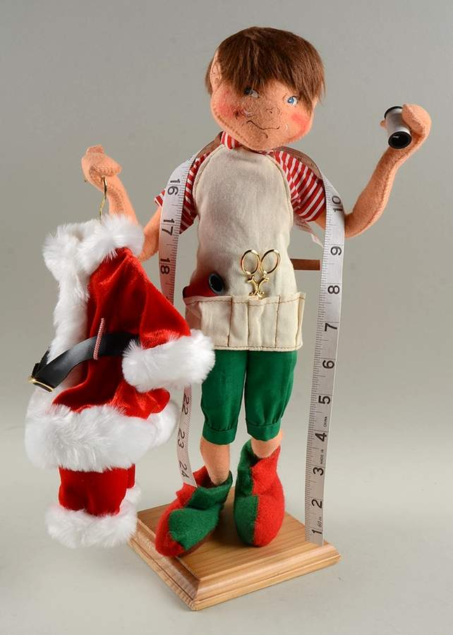Annalee Christmas Doll Santa's Tailor Elf - No Box by Annalee-1