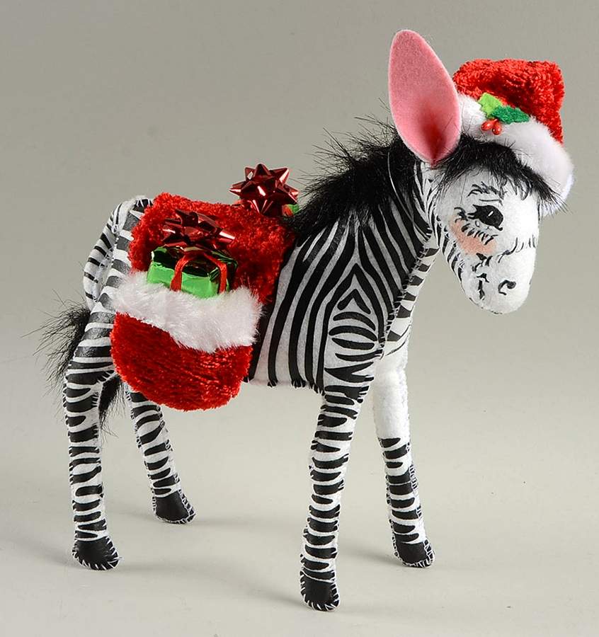 Annalee Christmas Doll Cozy Christmas  Zebra - No Box by Annalee-1