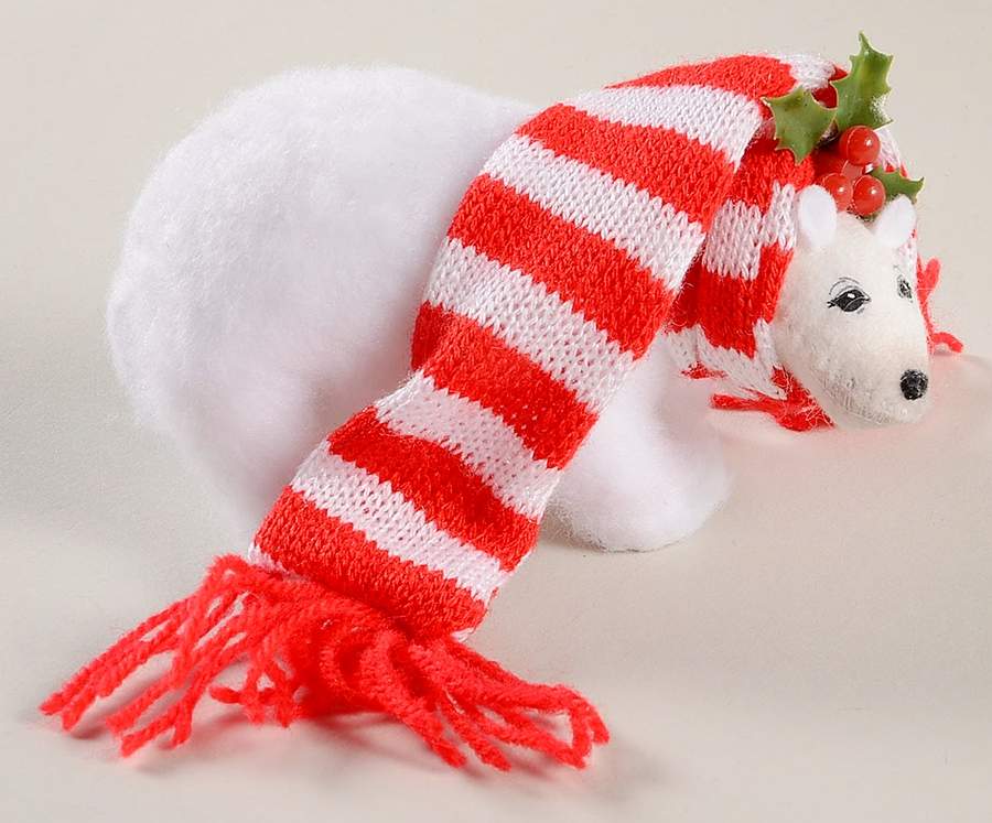 Annalee Christmas Doll Polar Bear Cub - No Box by Annalee-1