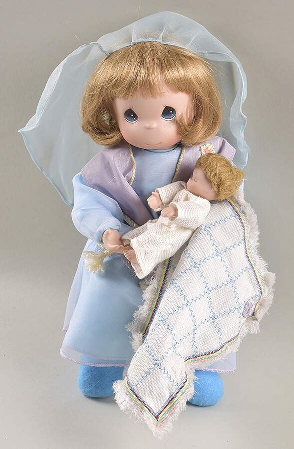 Come Let Us Adore Him Mary And Baby Jesus - Boxed by Ashton Drake-1