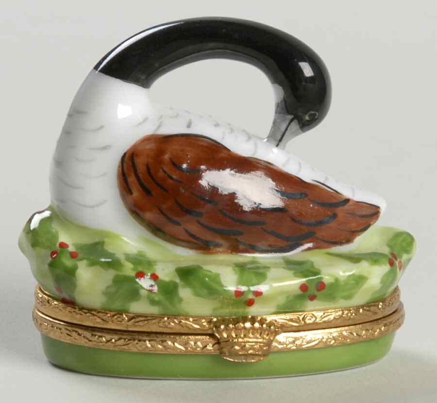 Twelve Days of Christmas Geese A Laying - No Box by Artoria Limoges-1