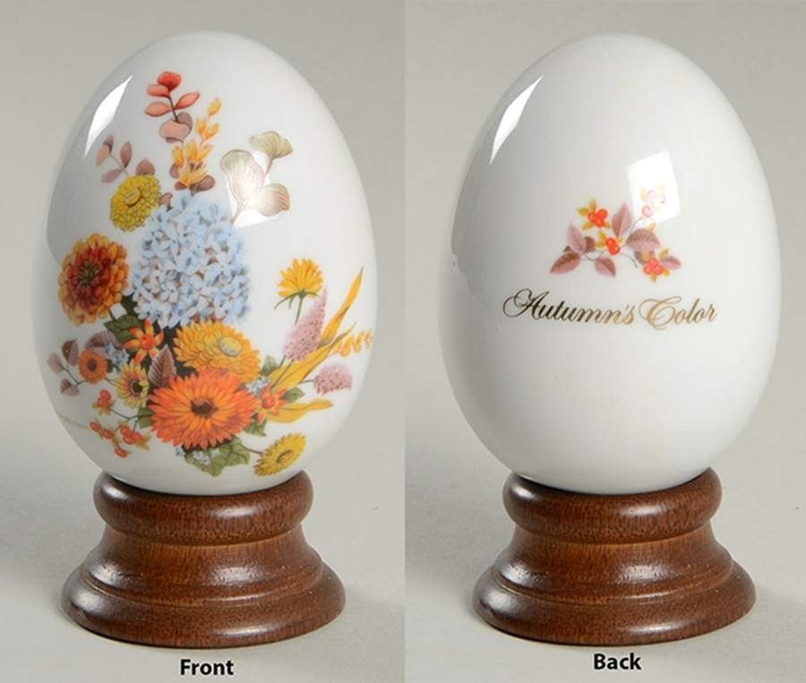 Avon Four Seasons Egg Autumn's Color - With Box by Avon-1