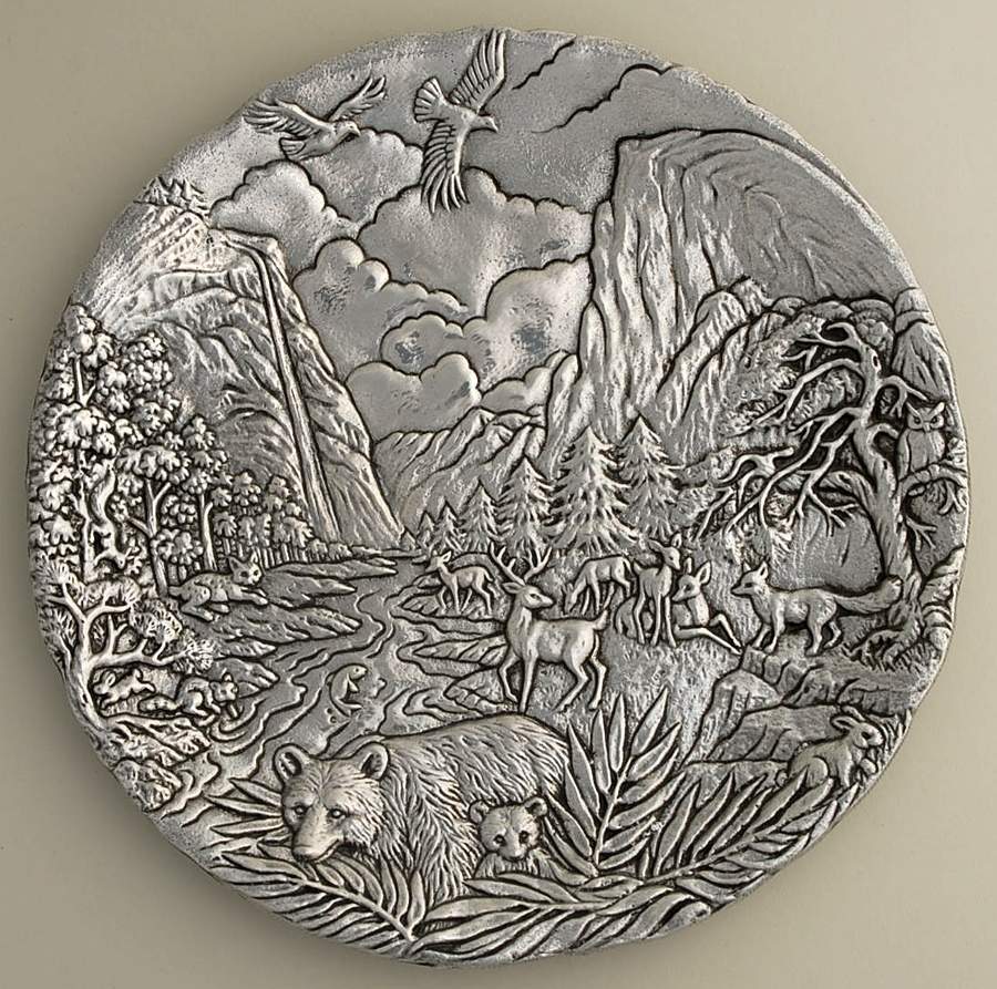 Nature Watch Conservancy Plates National Parks - No Box by Arthur Court-1