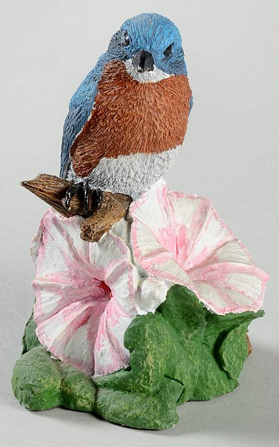 Woodland Seasons Bluebird On Petunia - No Box by Aus-Ben Studios-1