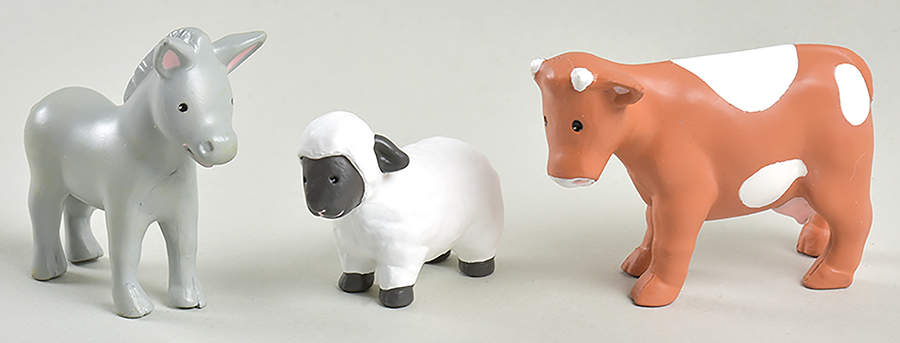 Kids My First Christmas Story Animals-Set Of 3 - Boxed by Avon-1