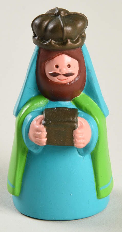 Kids My First Christmas Story King-Blue/Green - No Box by Avon-1