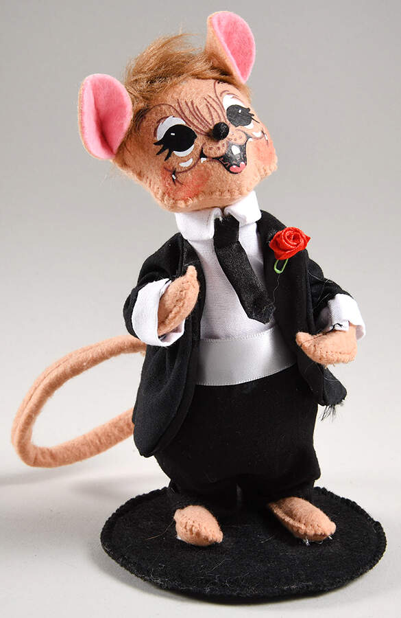 Special Occasion Mice Groom Mouse - No Box by Annalee-1