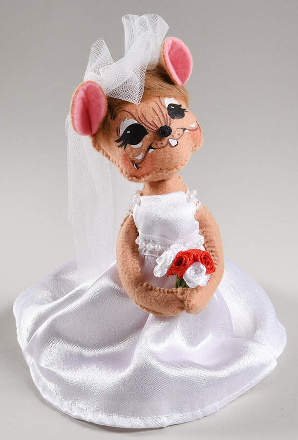 Special Occasion Mice Bride Mouse - No Box by Annalee-1