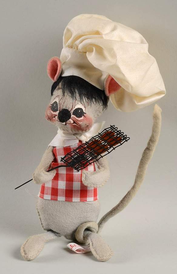 Occupation Mice Barbeque Chef Mouse - No Box by Annalee-1