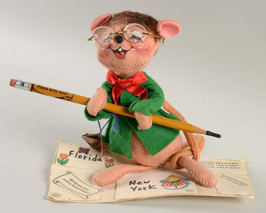 Christmas Mice Letter To Santa Mouse - No Box by Annalee-1