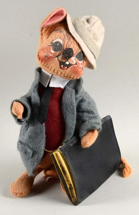 Occupation Mice Business  Man W/ Briefcase - No Box by Annalee-1