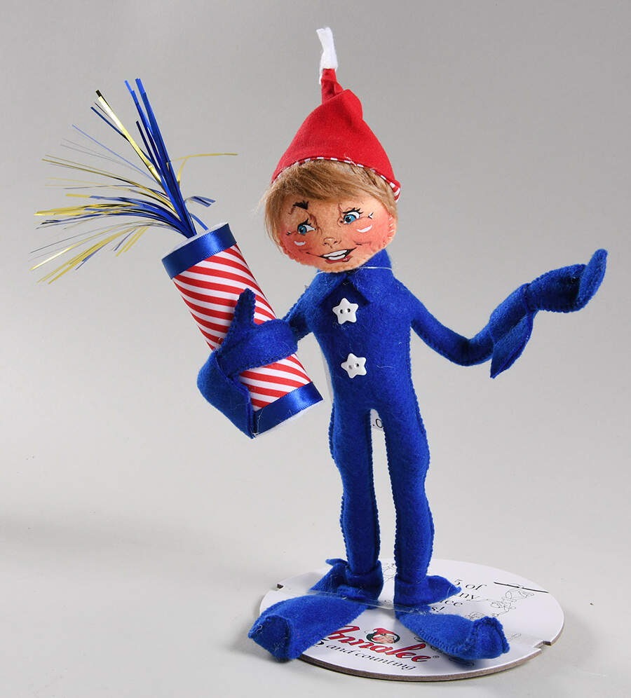Annalee Dolls 12"  Firecracker Elf - No Box by Annalee-1