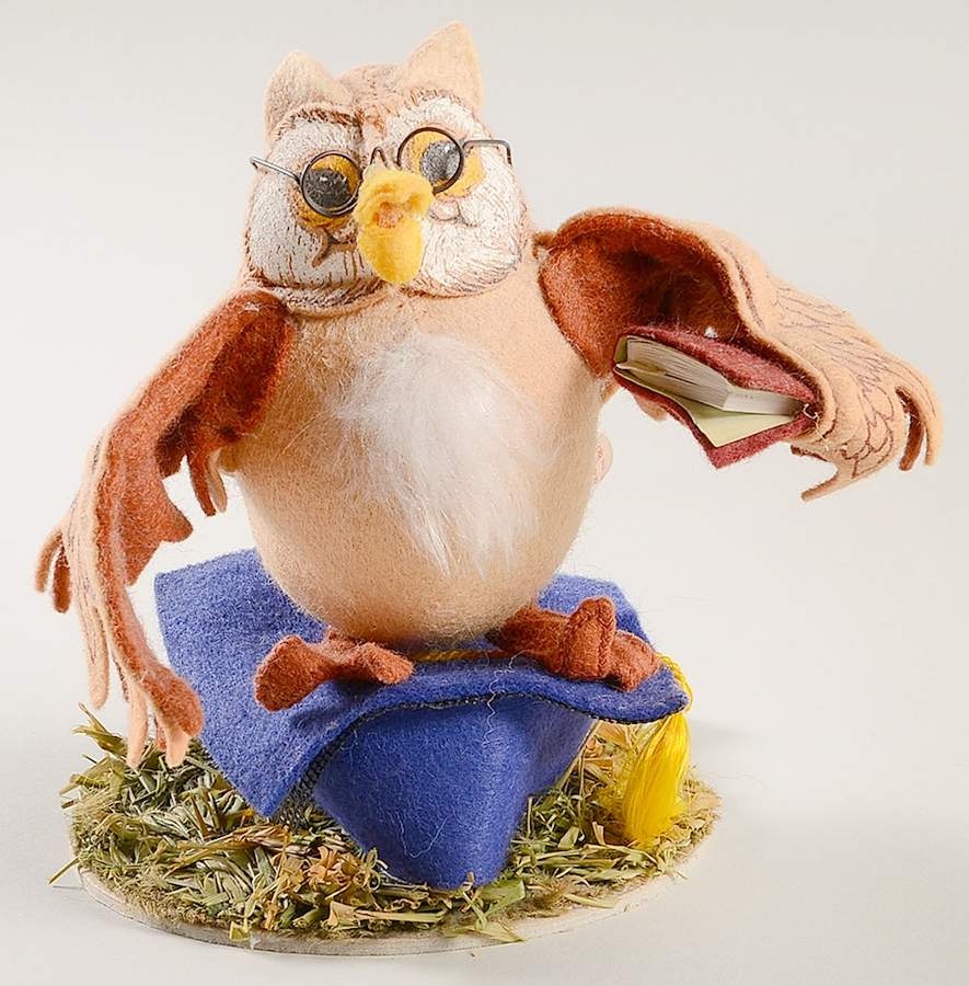 Annalee Dolls Graduation Owl - No Box by Annalee-1
