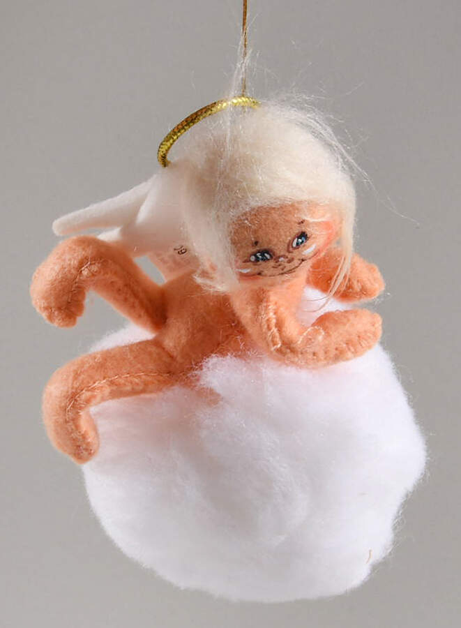 Annalee Christmas Ornaments Angel On Cloud - No Box by Annalee-1