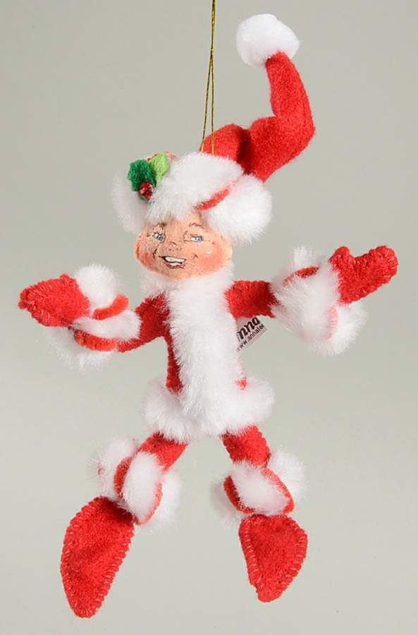 Annalee Christmas Ornaments Peppermint Twist Elf - No Box by Annalee-1
