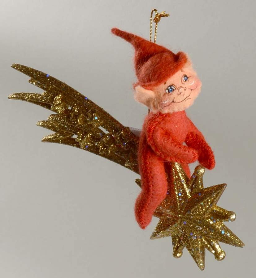 Annalee Christmas Ornaments Star Rider Elf - No Box by Annalee-1