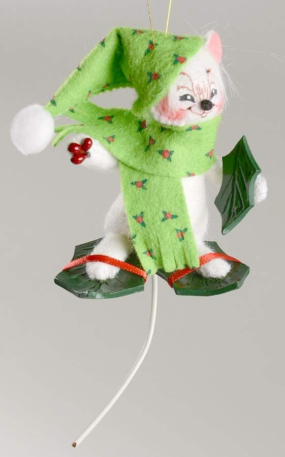 Annalee Christmas Ornaments Holly Mouse - No Box by Annalee-1