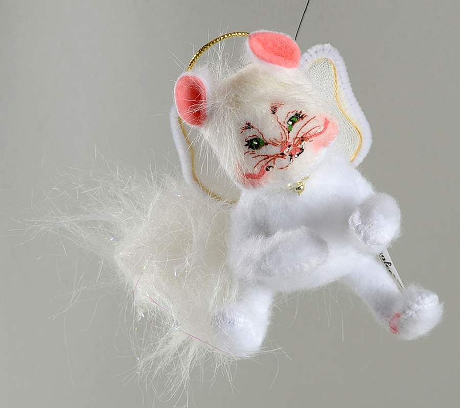 Annalee Christmas Ornaments Angelic Kitty Cat - No Box by Annalee-1