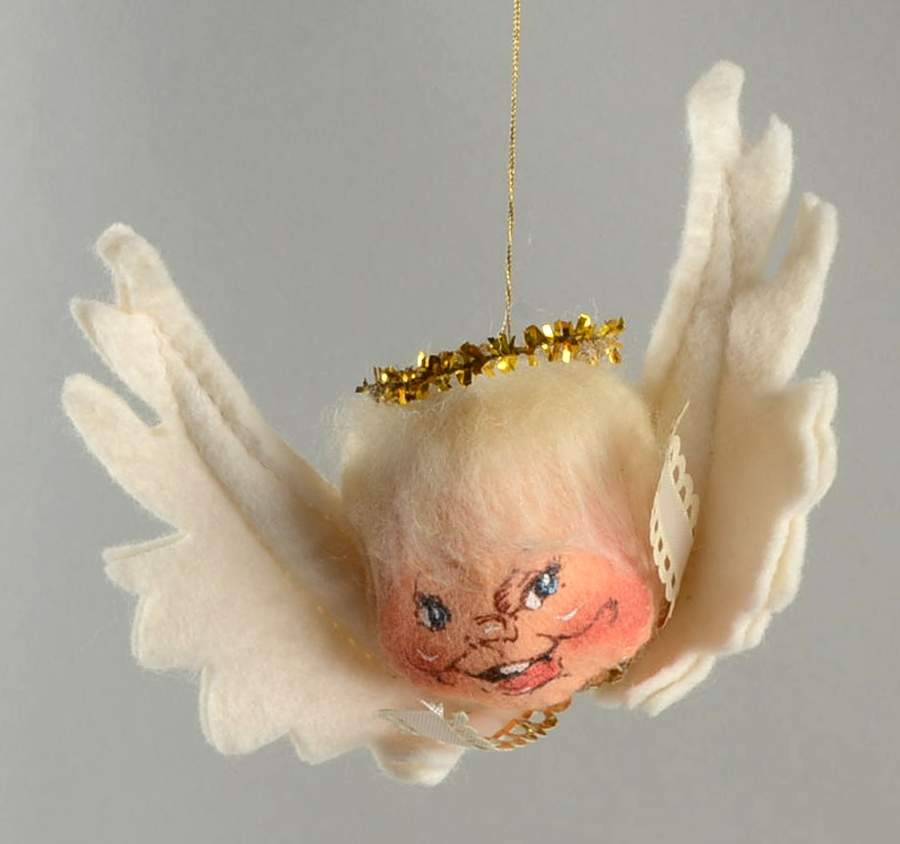 Annalee Christmas Ornaments Angel Head - No Box by Annalee-1