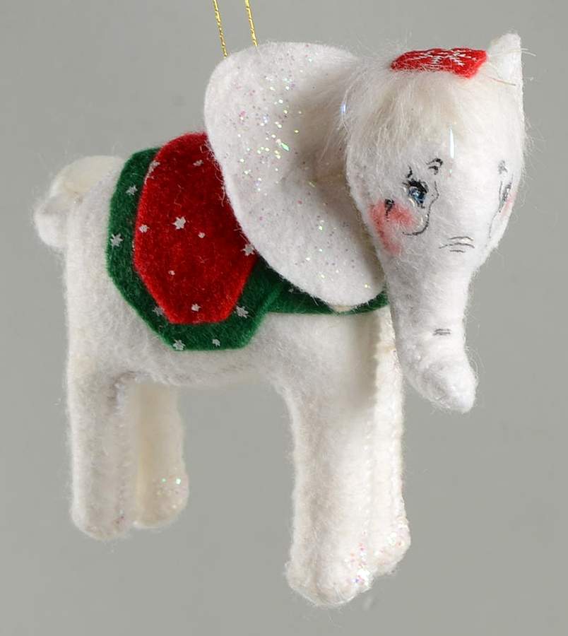 Annalee Christmas Ornaments Snowflake Elephant - No Box by Annalee-1