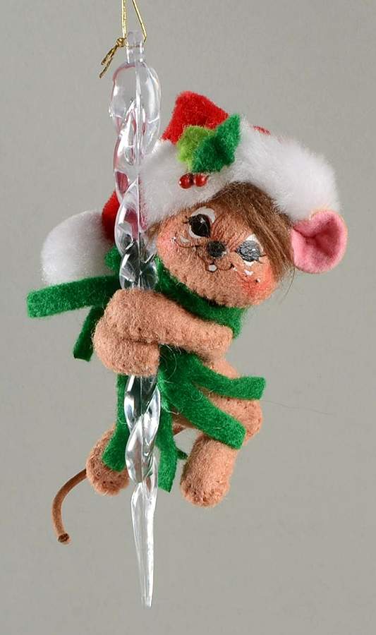 Annalee Christmas Ornaments Amber Icicle Mouse - No Box by Annalee-1