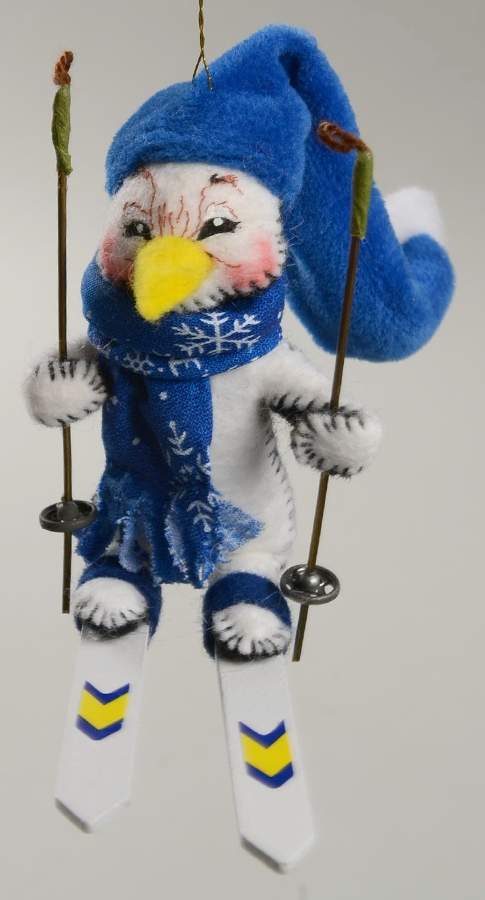 Annalee Christmas Ornaments Skiing Penguin - No Box by Annalee-1