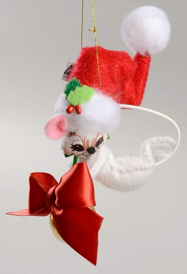 Annalee Christmas Ornaments Ring In The Season Mouse - No Box by Annalee-1