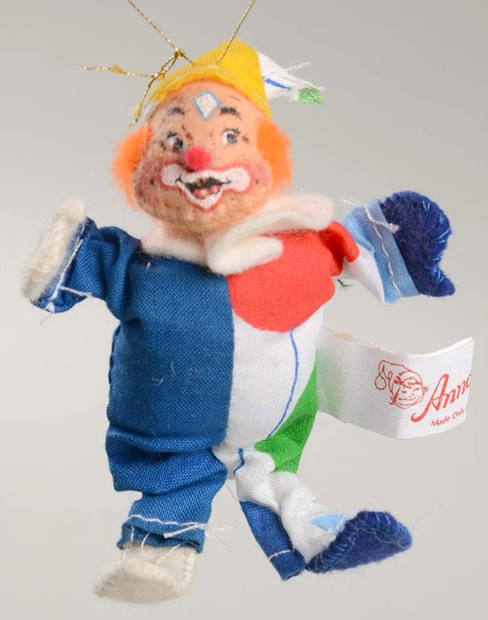 Annalee Christmas Ornaments Clown - No Box by Annalee-1