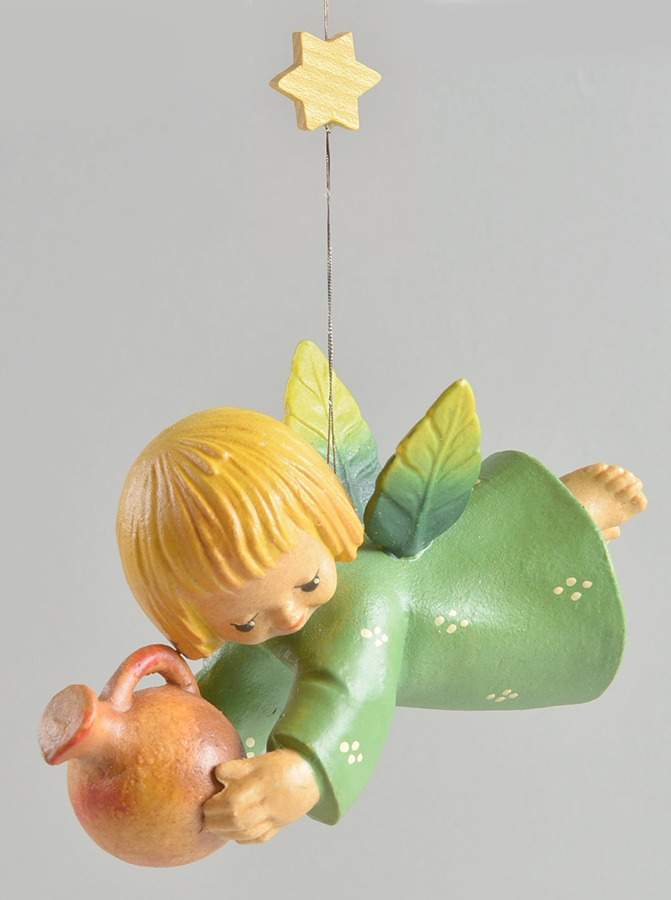 Ferrandiz Flying Angel Ornaments Angel With Jug - Boxed by Anri-1