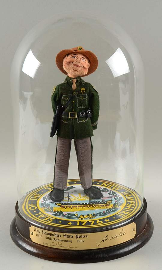 Special Edition Dome Dolls New Hampshire State Police-5oth Annivers - No Box by Annalee-1