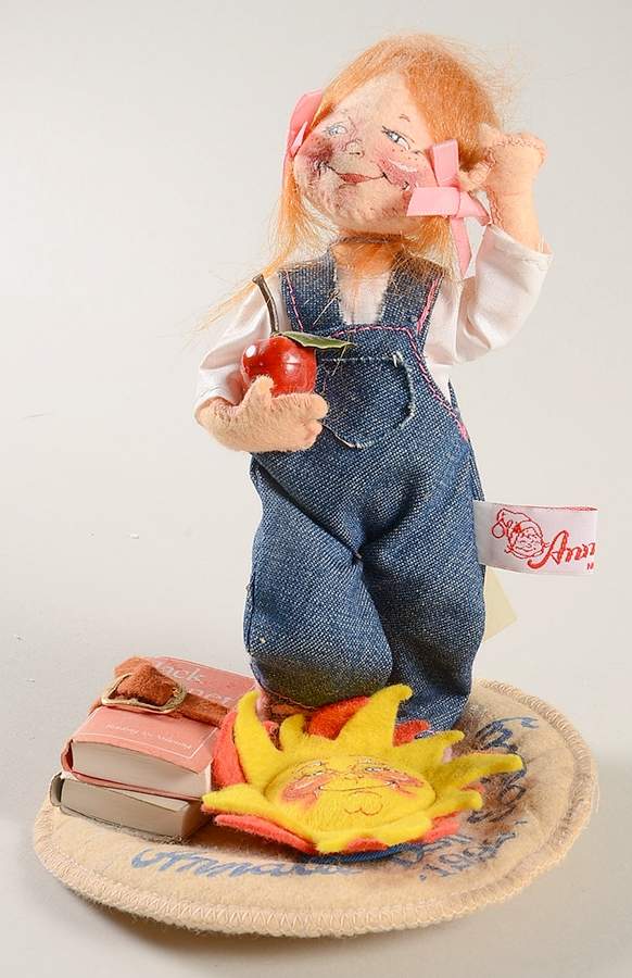 Doll Society Logo Kids Back To School Kid - No Box by Annalee-1