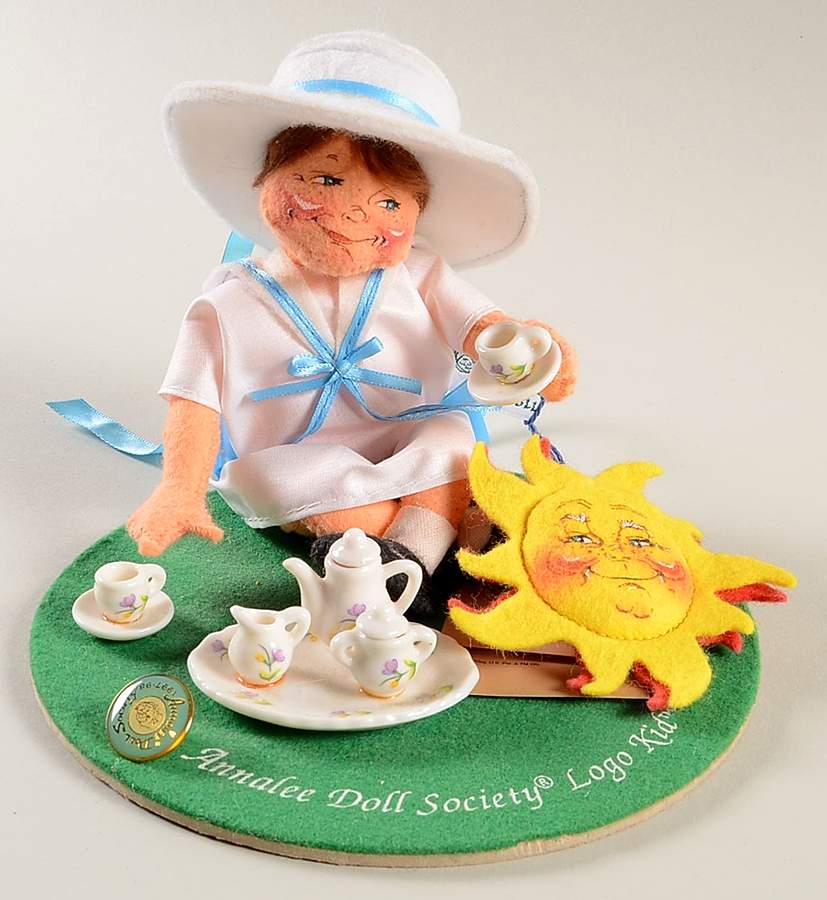 Doll Society Logo Kids Tea Time For Two Kid - No Box by Annalee-1