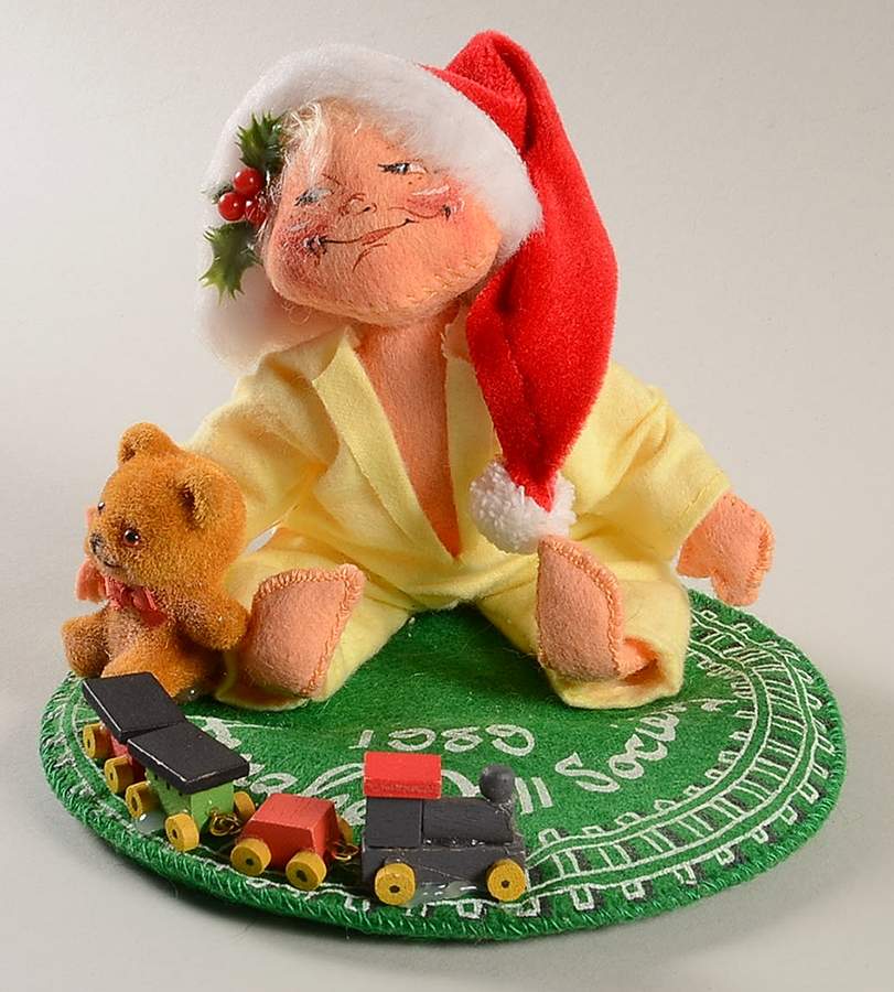 Doll Society Logo Kids Christmas Morning Kid - No Box by Annalee-1