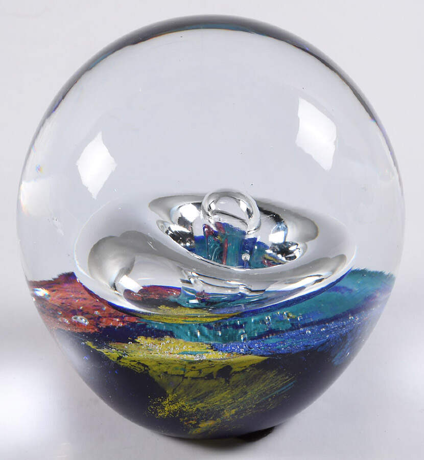 Avita Inc Paperweights Suspended Circle Over Sand - No Box by Avita, Inc-1