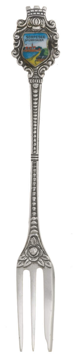 Souvenir Spoons (Sterling) Sorpesee Sperrmauer - No Box by Antiko 800-1