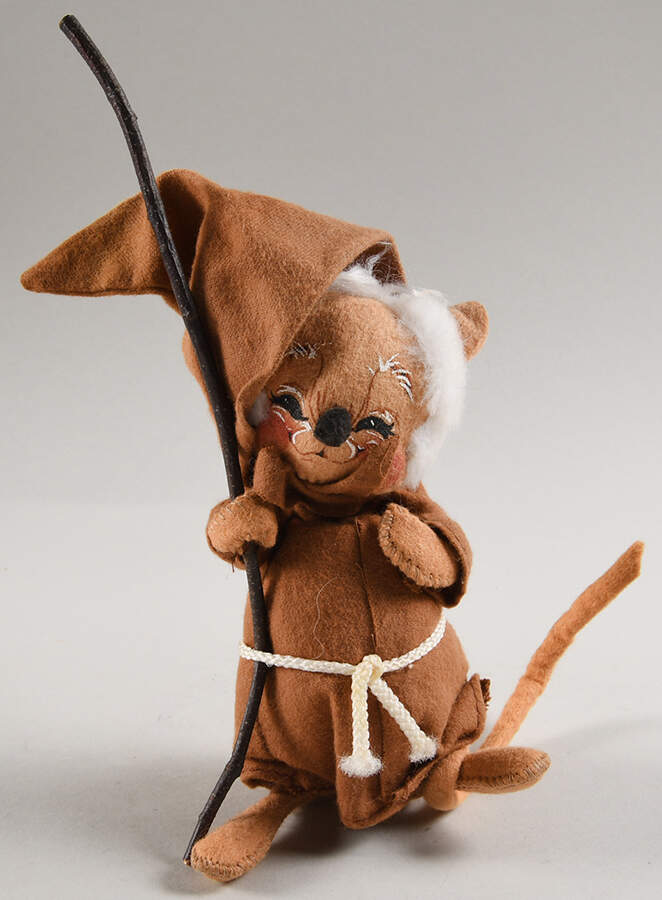 Robin Hood Mice Friar Tuck Mouse - No Box by Annalee-1