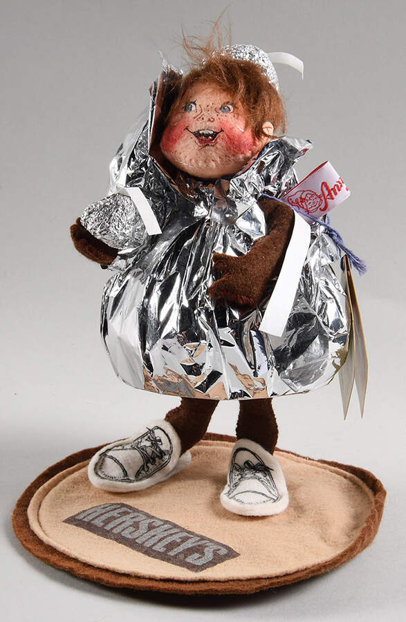 Hershey Licensed Dolls Hershey Kiss Kid - No Box by Annalee-1