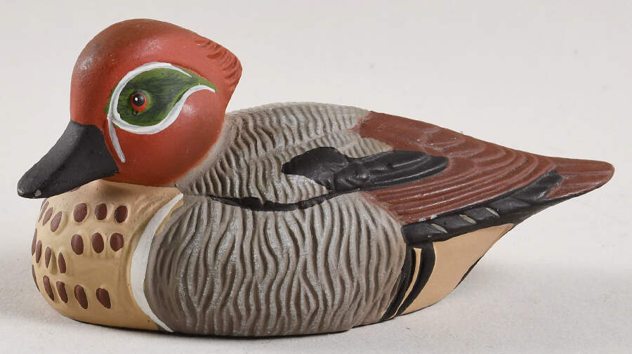 Duck Series Green-Winged Teal - Boxed by Avon-1