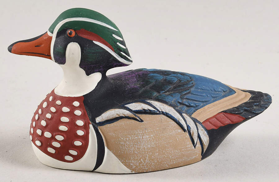 Duck Series Wood Duck - No Box by Avon-1