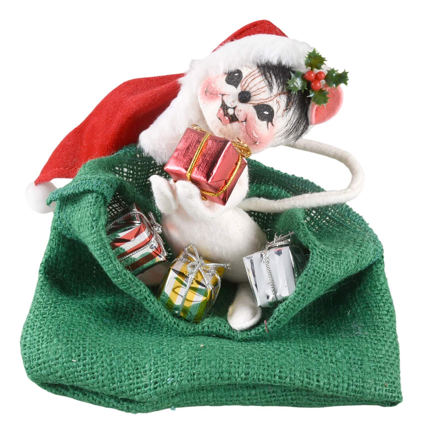 Christmas Mice Santa's Helper Mouse - No Box by Annalee-1
