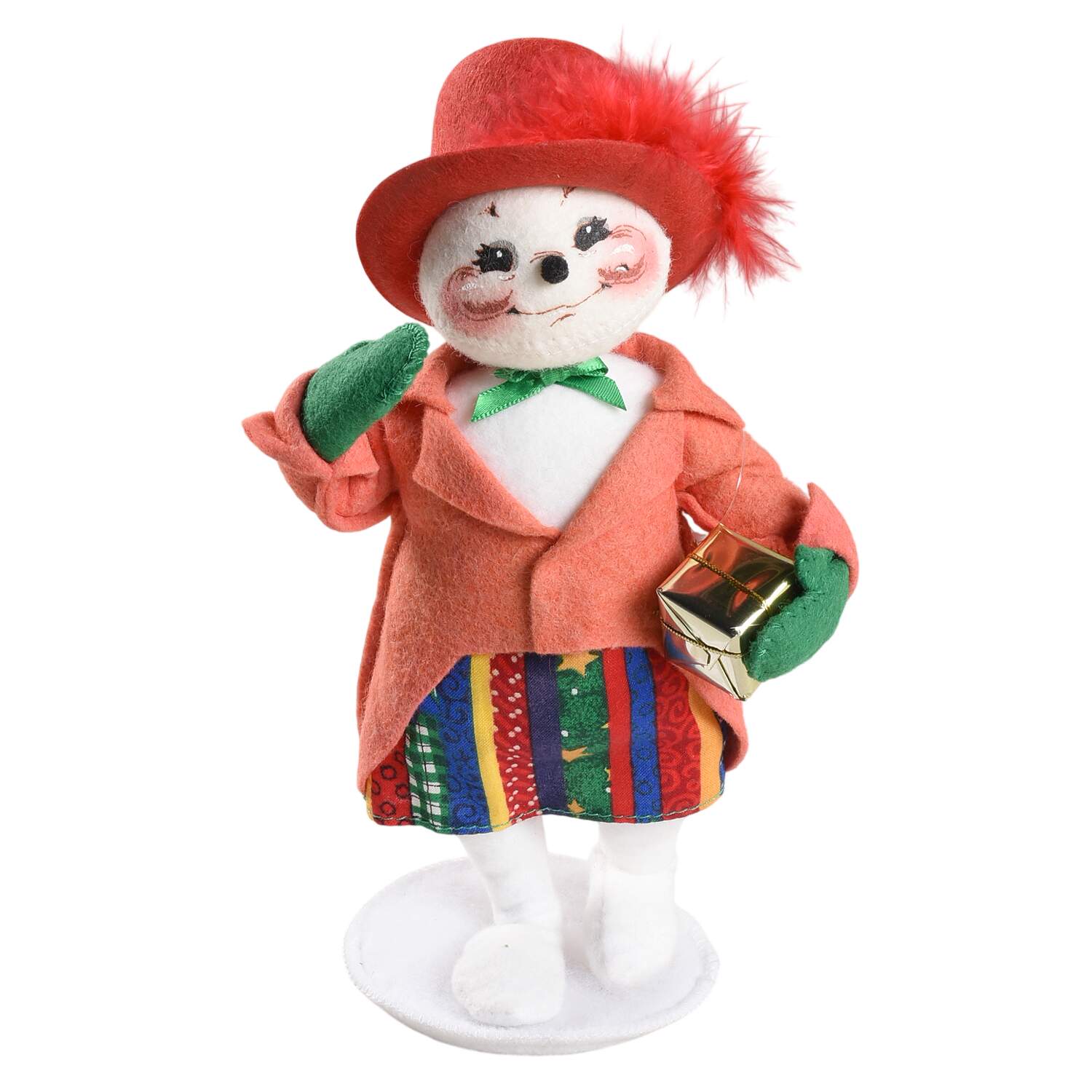 Snowman Snow Lady - No Box by Annalee-1