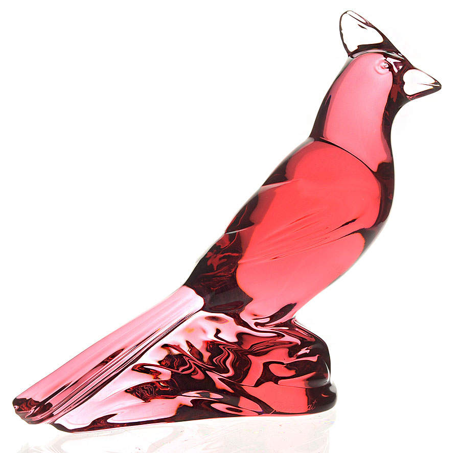 Baccarat Crystal Figurines Cardinal-Red - No Box by Baccarat-1